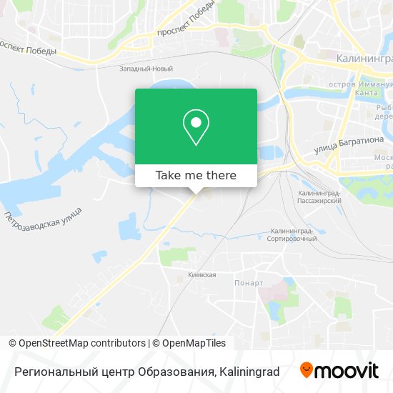 Региональный центр Образования map