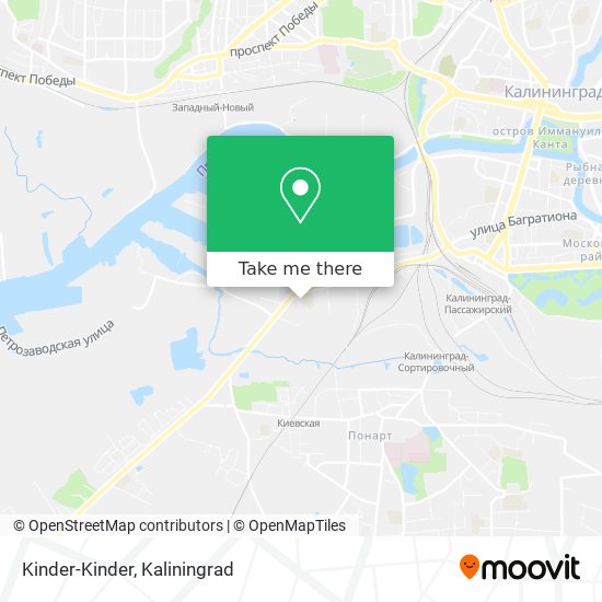 Kinder-Kinder map