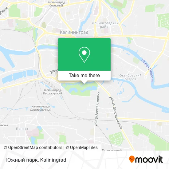 Южный парк map