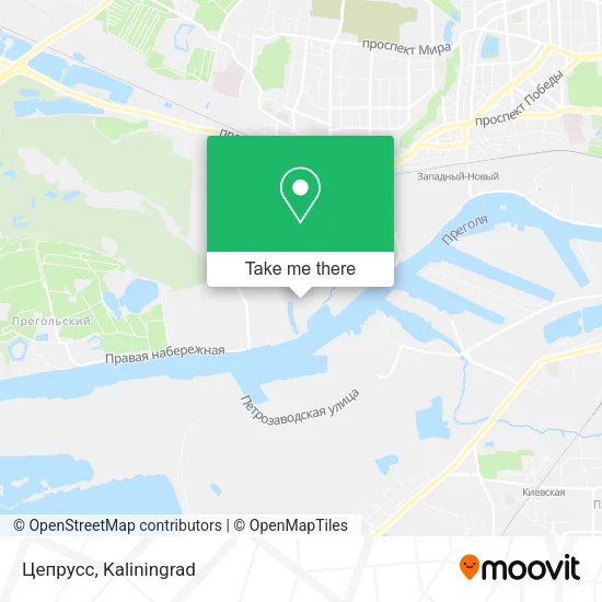 Цепрусс map