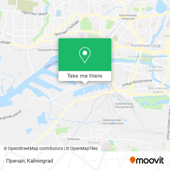 Причал map