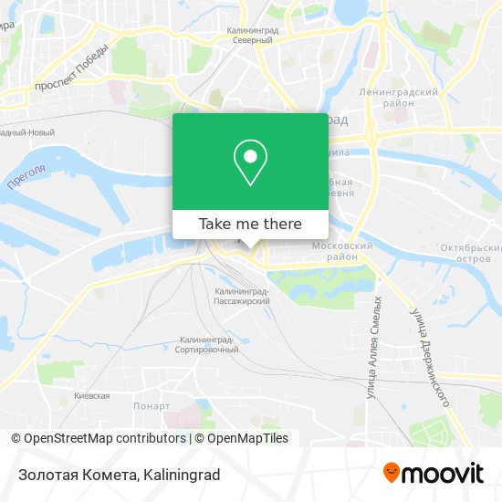 Золотая Комета map