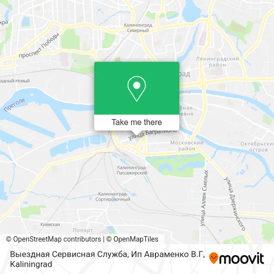 Выездная Сервисная Служба, Ип Авраменко В.Г map