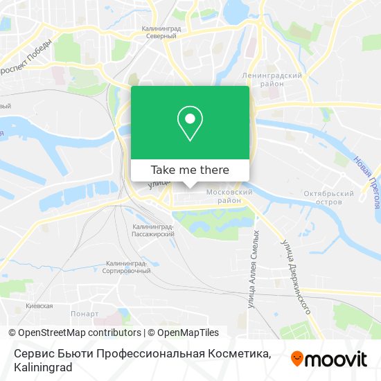 Сервис Бьюти Профессиональная Косметика map