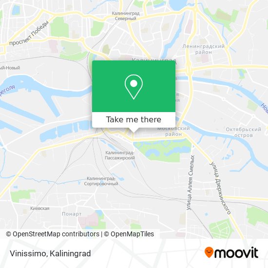 Vinissimo map