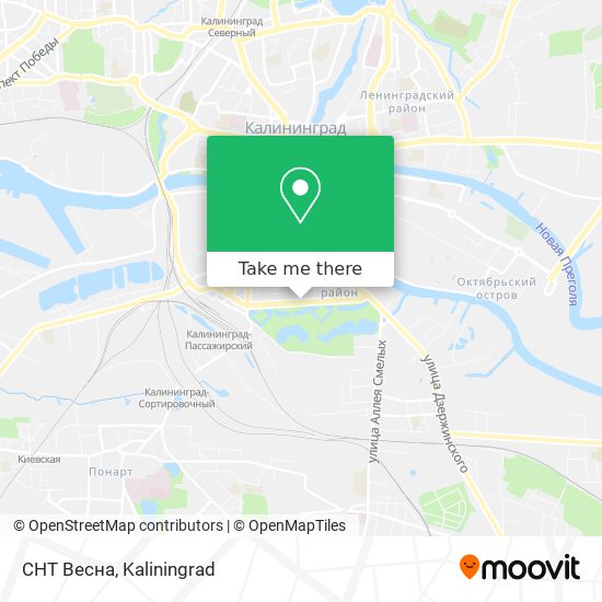 СНТ Весна map