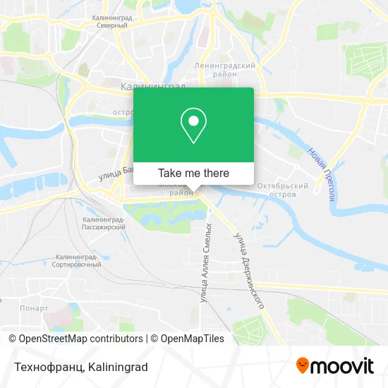 Технофранц map