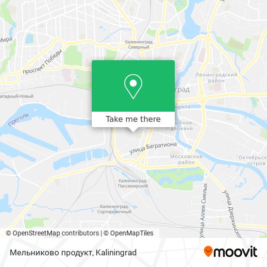 Мельниково продукт map