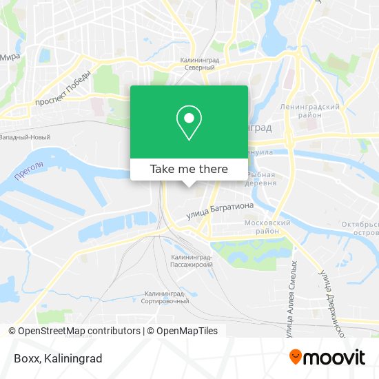 Boxx map