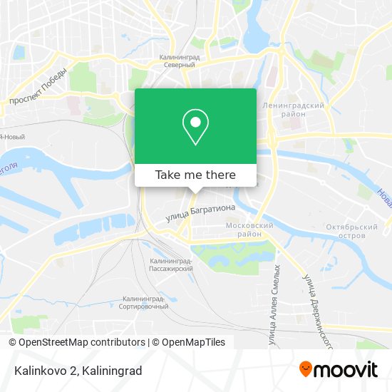 Kalinkovo 2 map