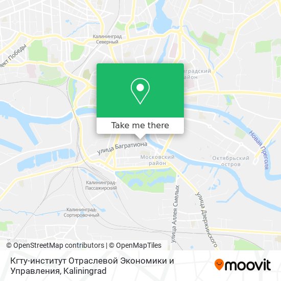 Кгту-институт Отраслевой Экономики и Управления map