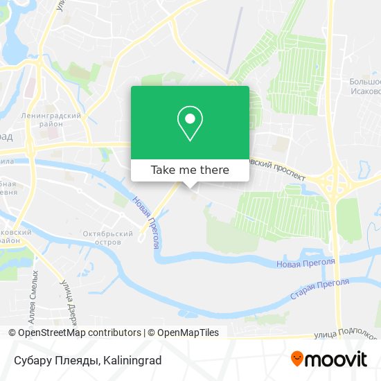Субару Плеяды map