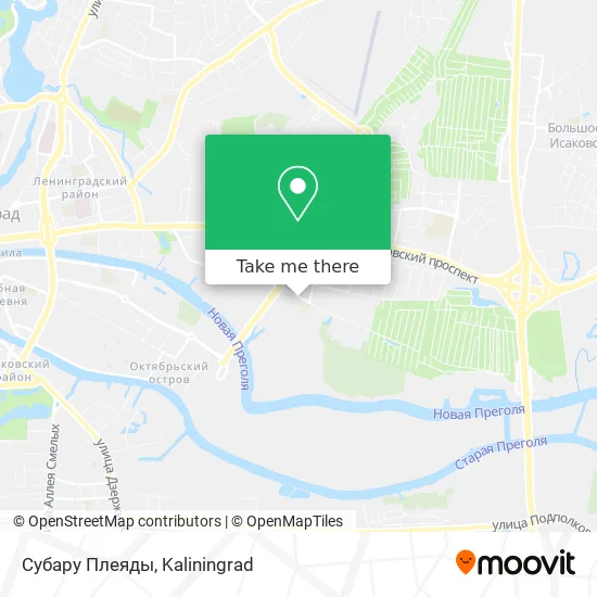 Субару Плеяды map