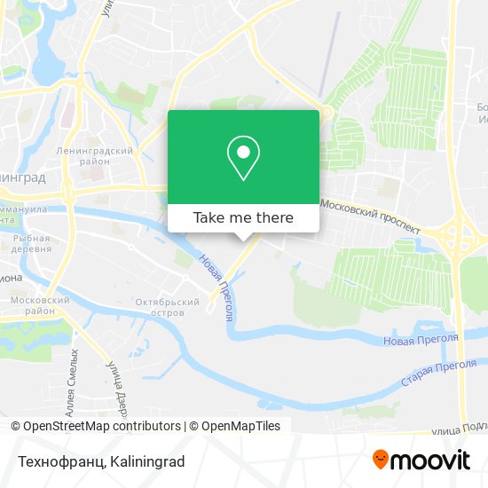 Технофранц map