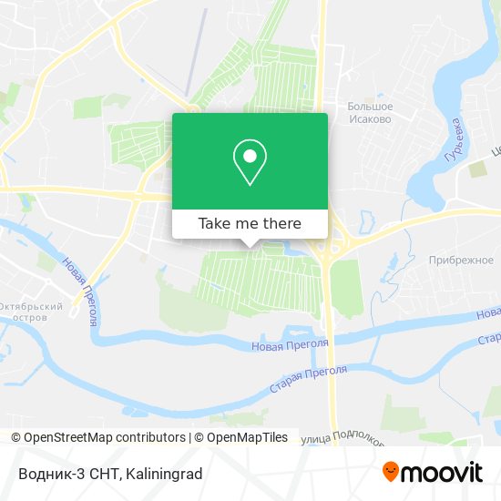 Водник-3 СНТ map