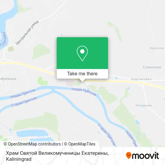 Храм Святой Великомученицы Екатерины map