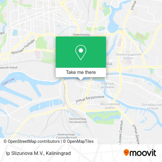 Ip Slizunova M.V. map