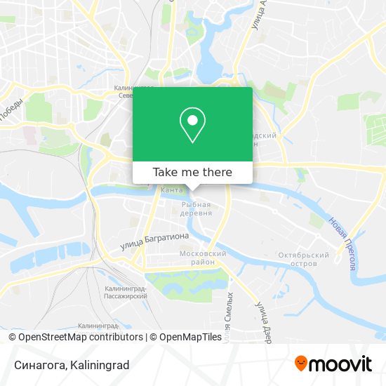 Синагога map