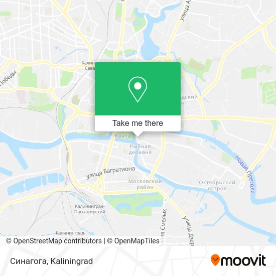 Синагога map