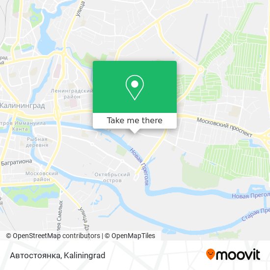 Автостоянка map