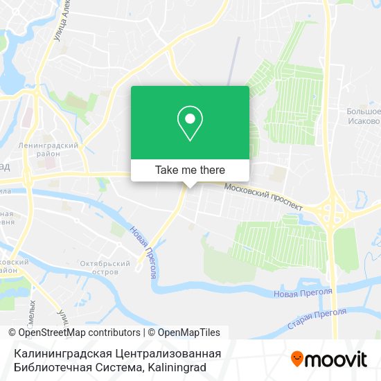 Калининградская Централизованная Библиотечная Система map