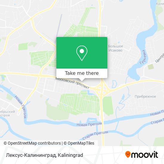 Лексус-Калининград map