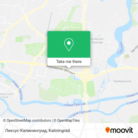 Лексус-Калининград map