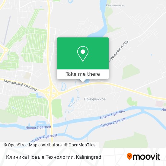 Клиника Новые Технологии map