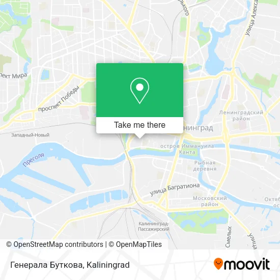 Генерала Буткова map