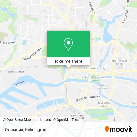 Олимпик map