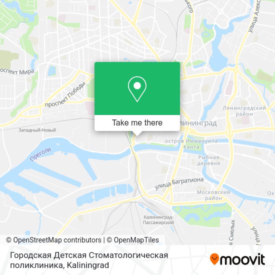 Городская Детская Стоматологическая поликлиника map