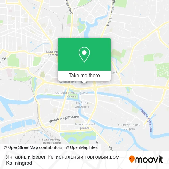 Янтарный Берег Региональный торговый дом map