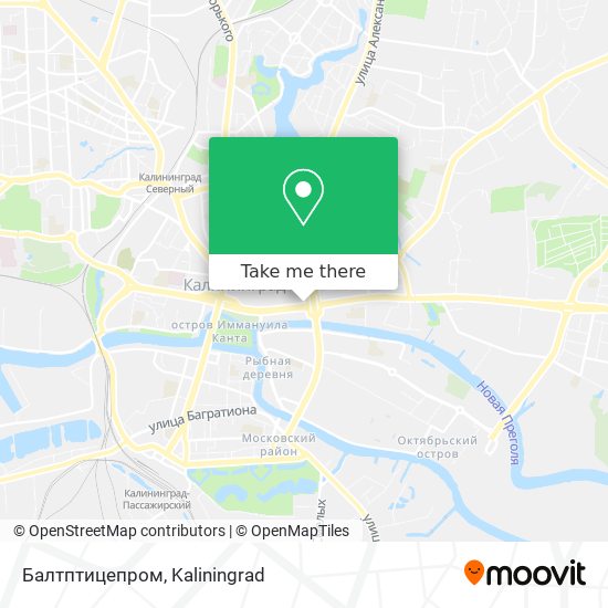 Балтптицепром map