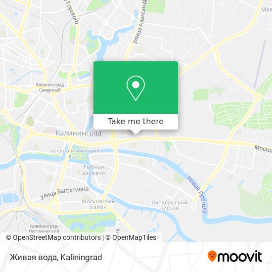 Живая вода map
