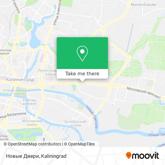 Новые Двери map