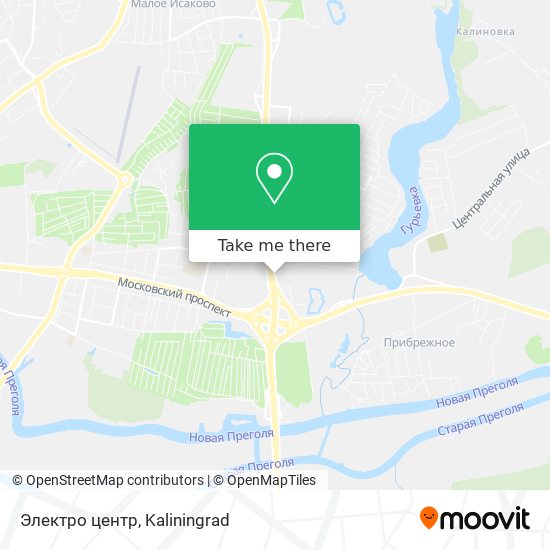 Электро центр map