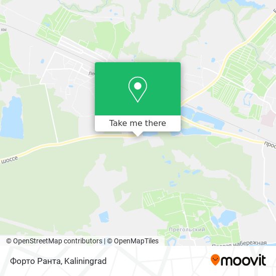 Форто Ранта map