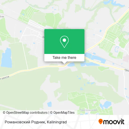 Романовский Родник map