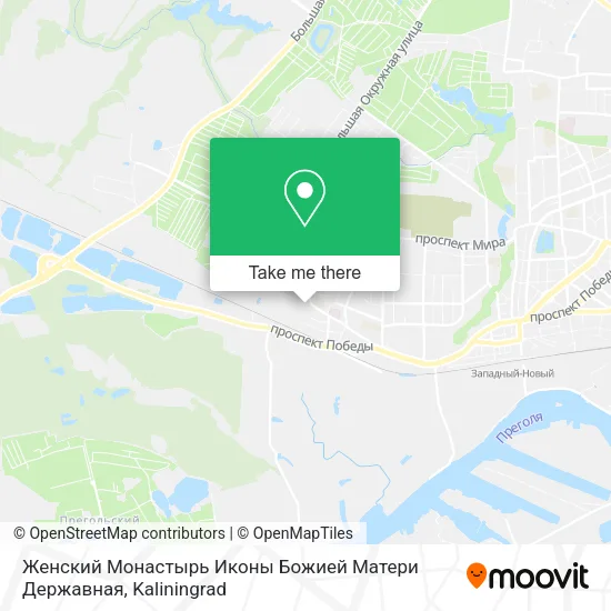 Женский Монастырь Иконы Божией Матери Державная map