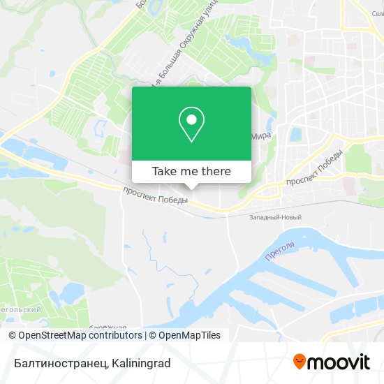 Балтиностранец map