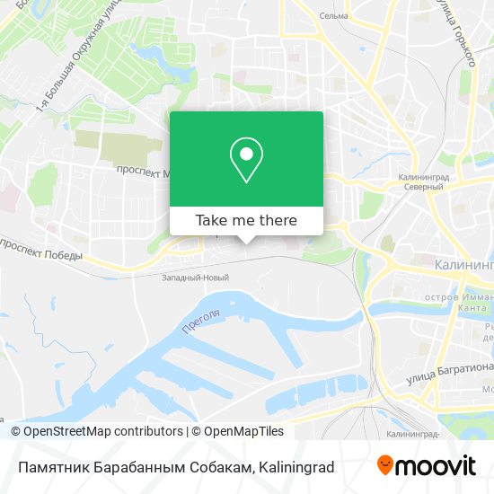 Памятник Барабанным Собакам map
