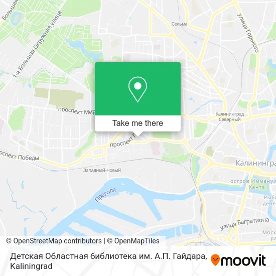 Детская Областная библиотека им. А.П. Гайдара map