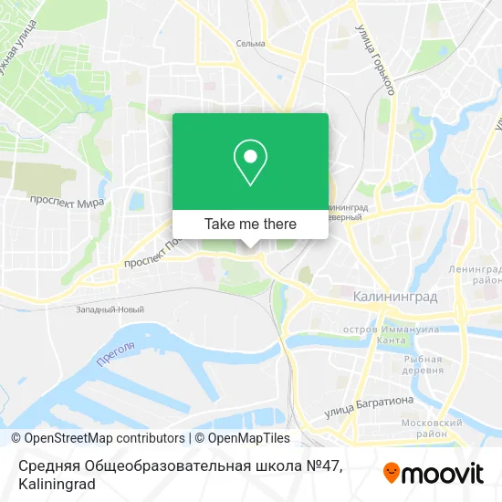 Средняя Общеобразовательная школа №47 map
