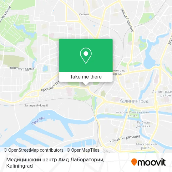Медицинский центр Амд Лаборатории map