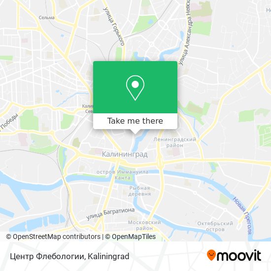 Центр Флебологии map