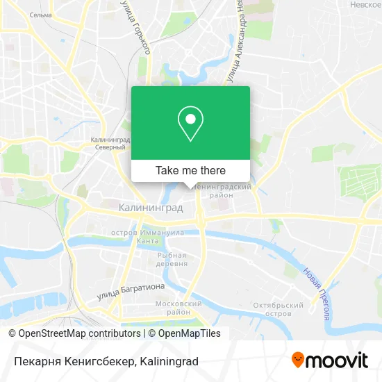 Пекарня Кенигсбекер map