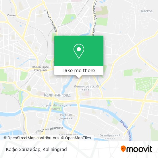 Кафе Занзибар map