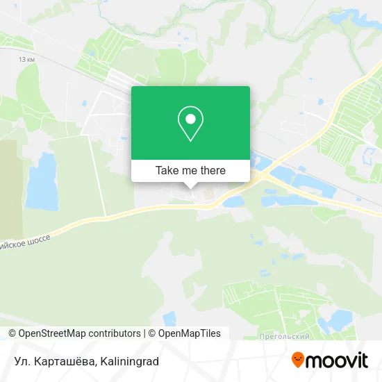 Ул. Карташёва map