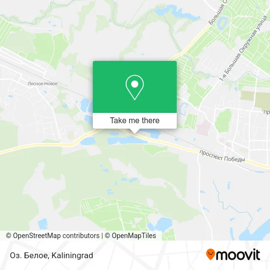 Оз. Белое map