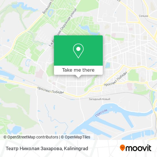Театр Николая Захарова map